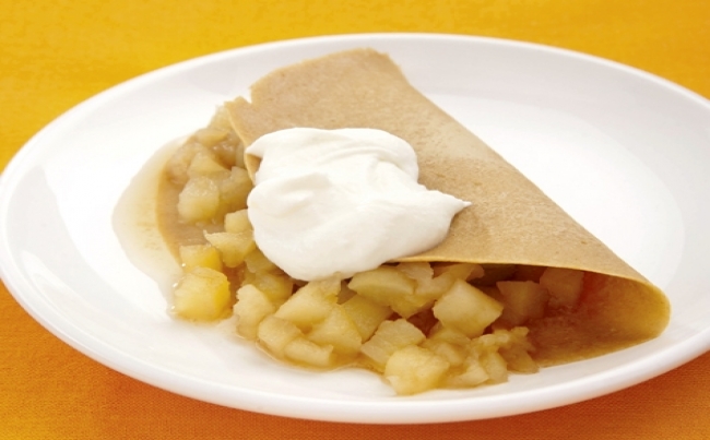 Panqueques de manzana